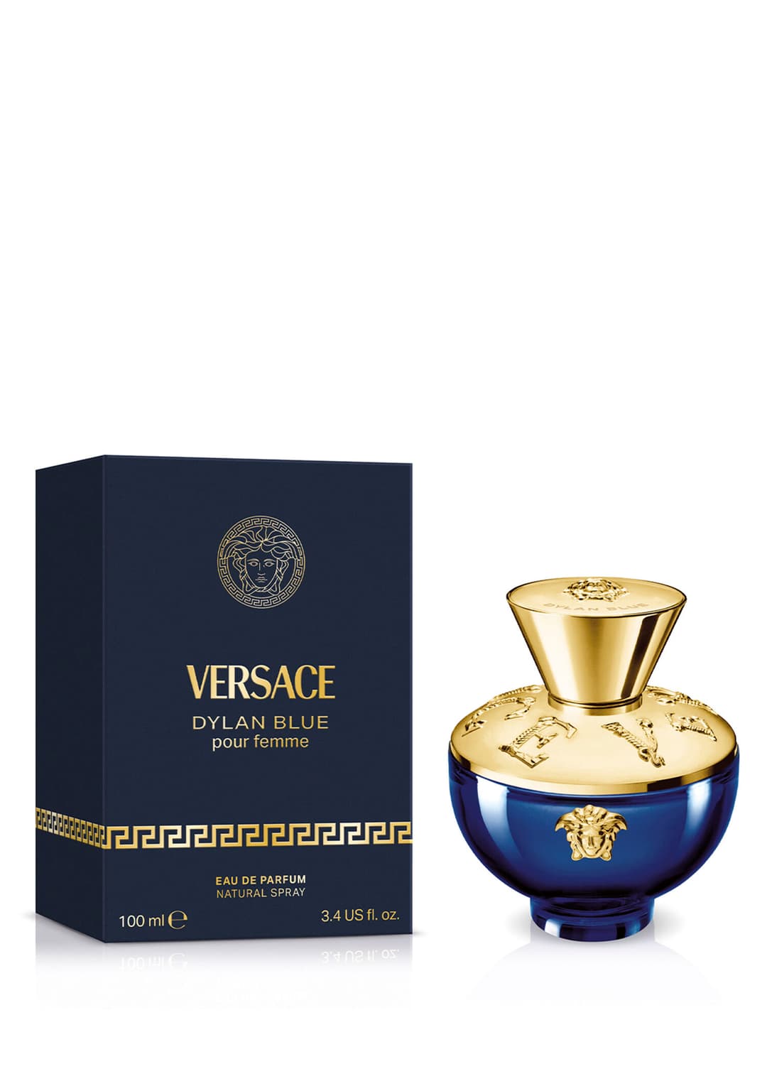 Versace Dylan Blue Pour Femme EDP 100ML Bayan Tester Parfüm görsel 2