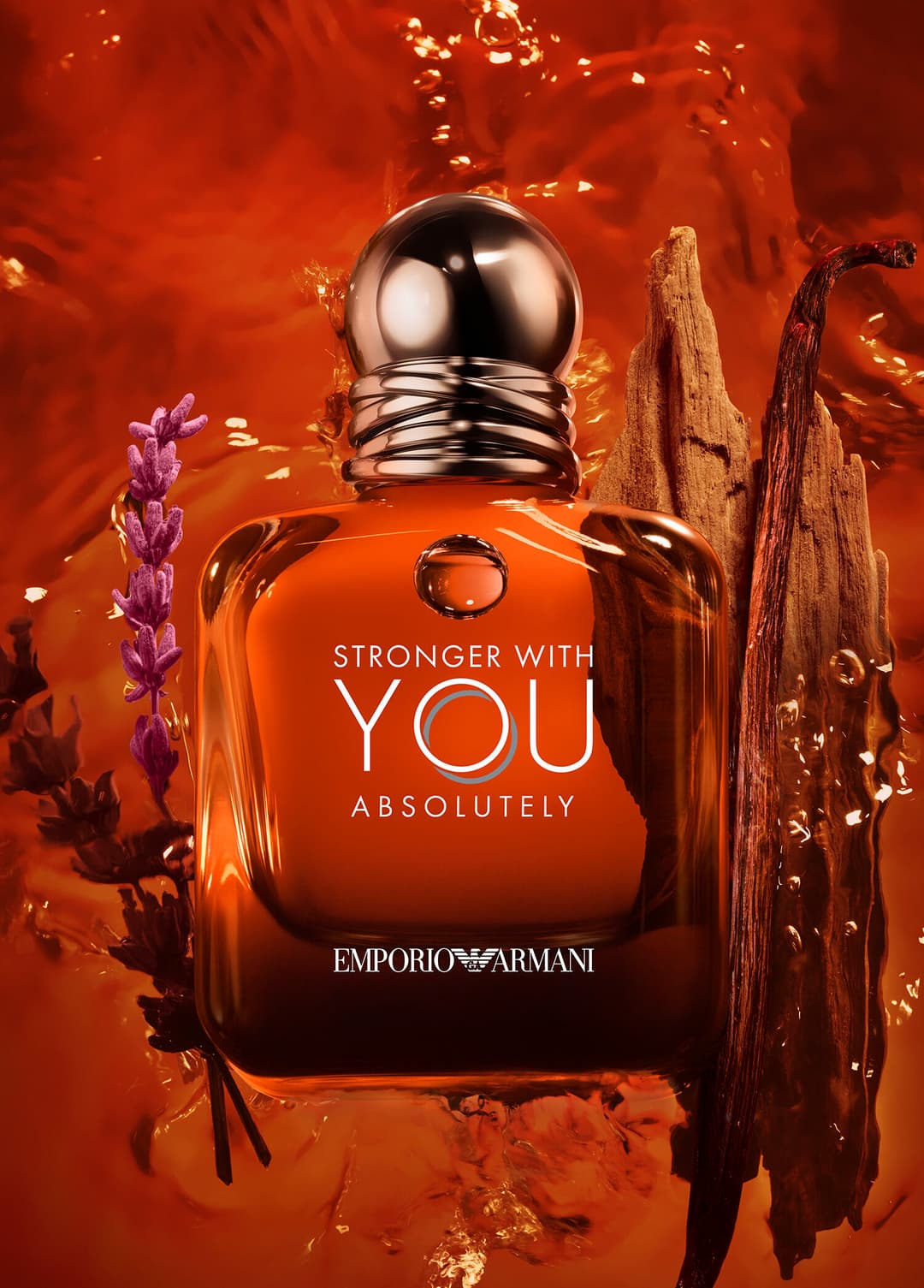 GIORGIO ARMANI Emporio Armani Stronger With You Absolutely EDP 100ML Erkek Parfümü tester görsel 3